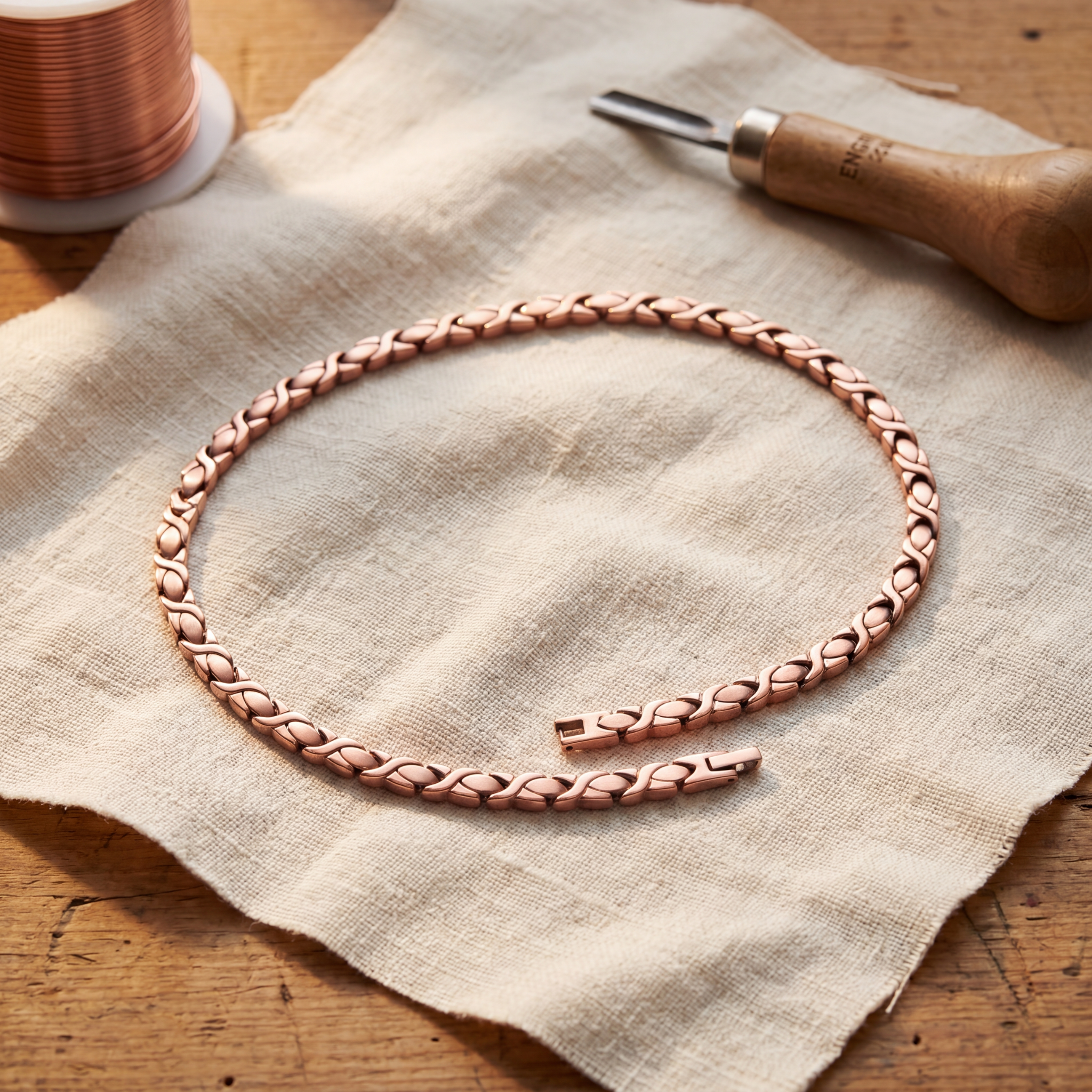 Copper & Spirit Cedar Copper Necklace
