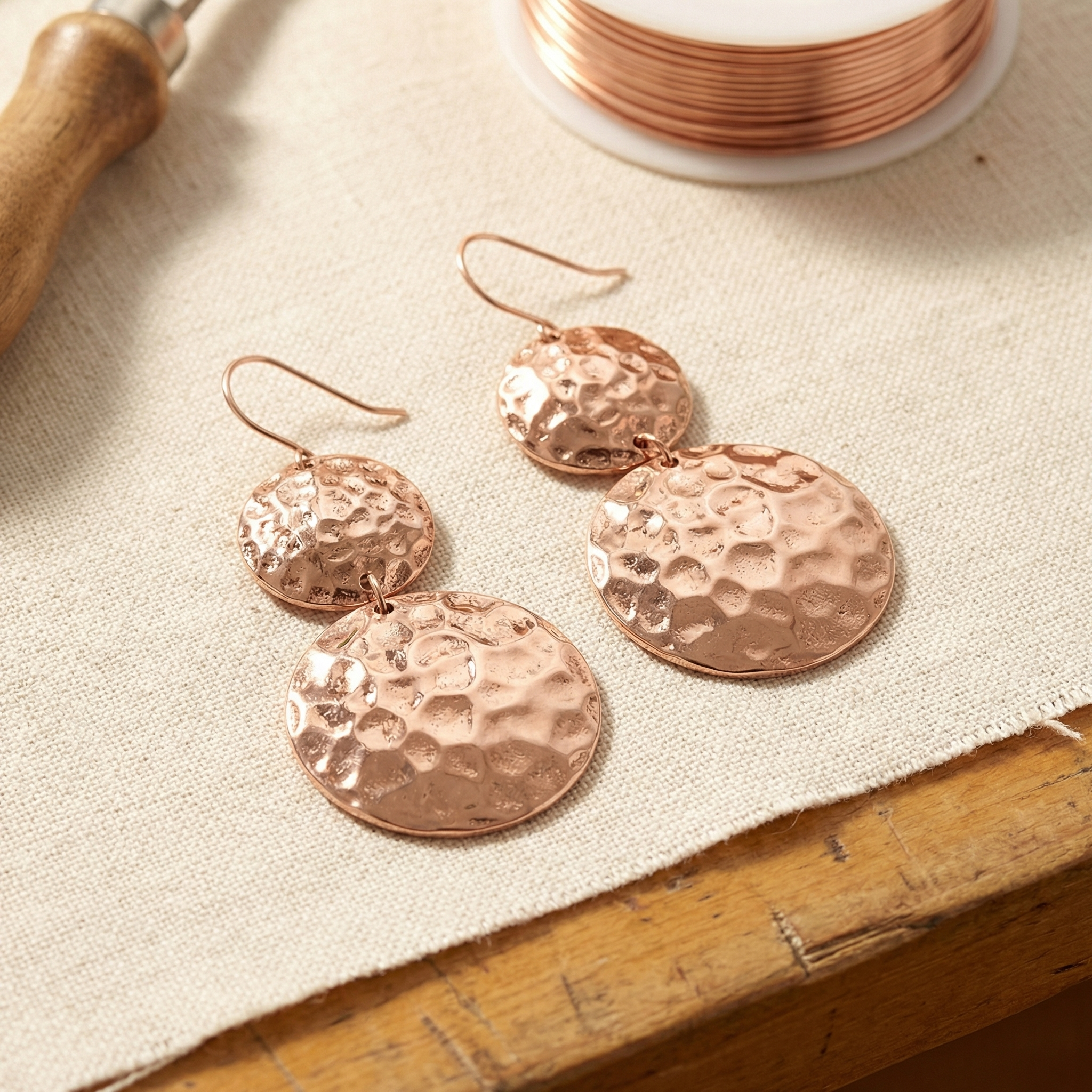 Copper & Spirit Solstice Copper Earrings
