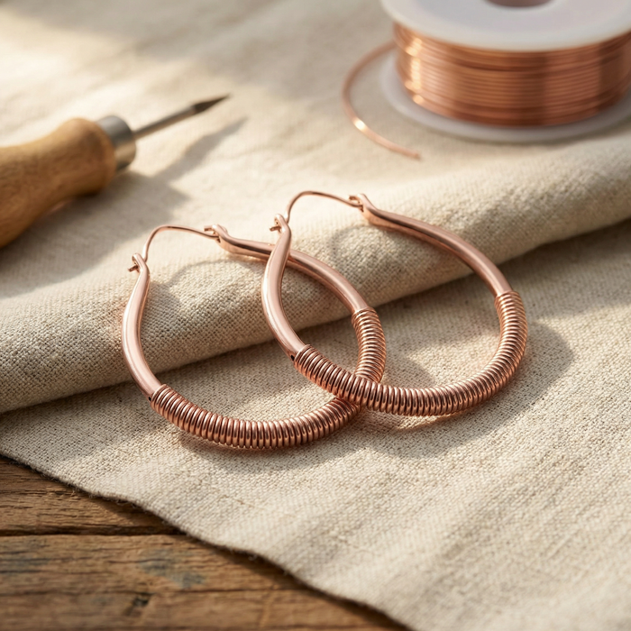 Copper & Spirit Creek Copper Earrings