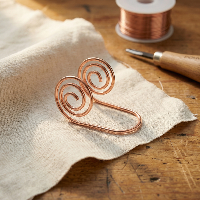 Copper & Spirit Flow Copper Hand Spiral