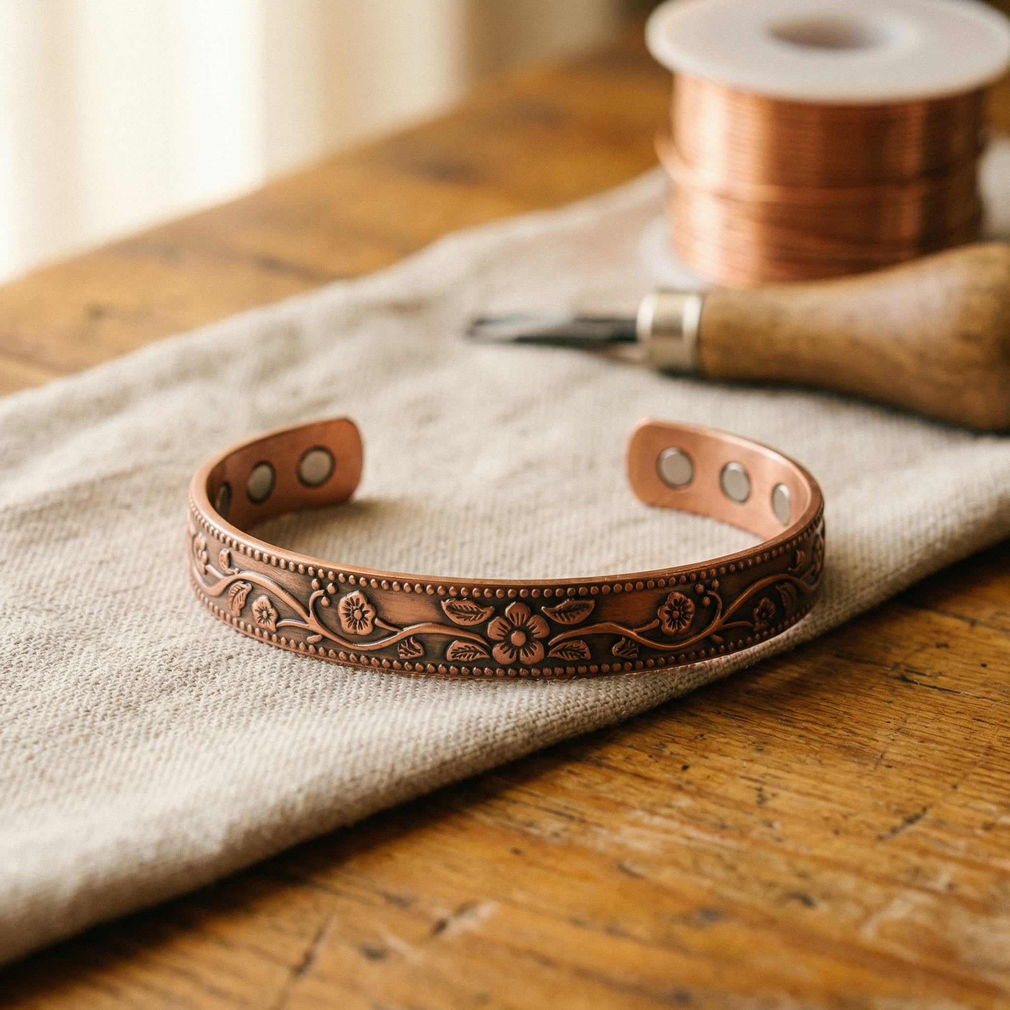 Copper & Spirit Knell Copper Bracelet