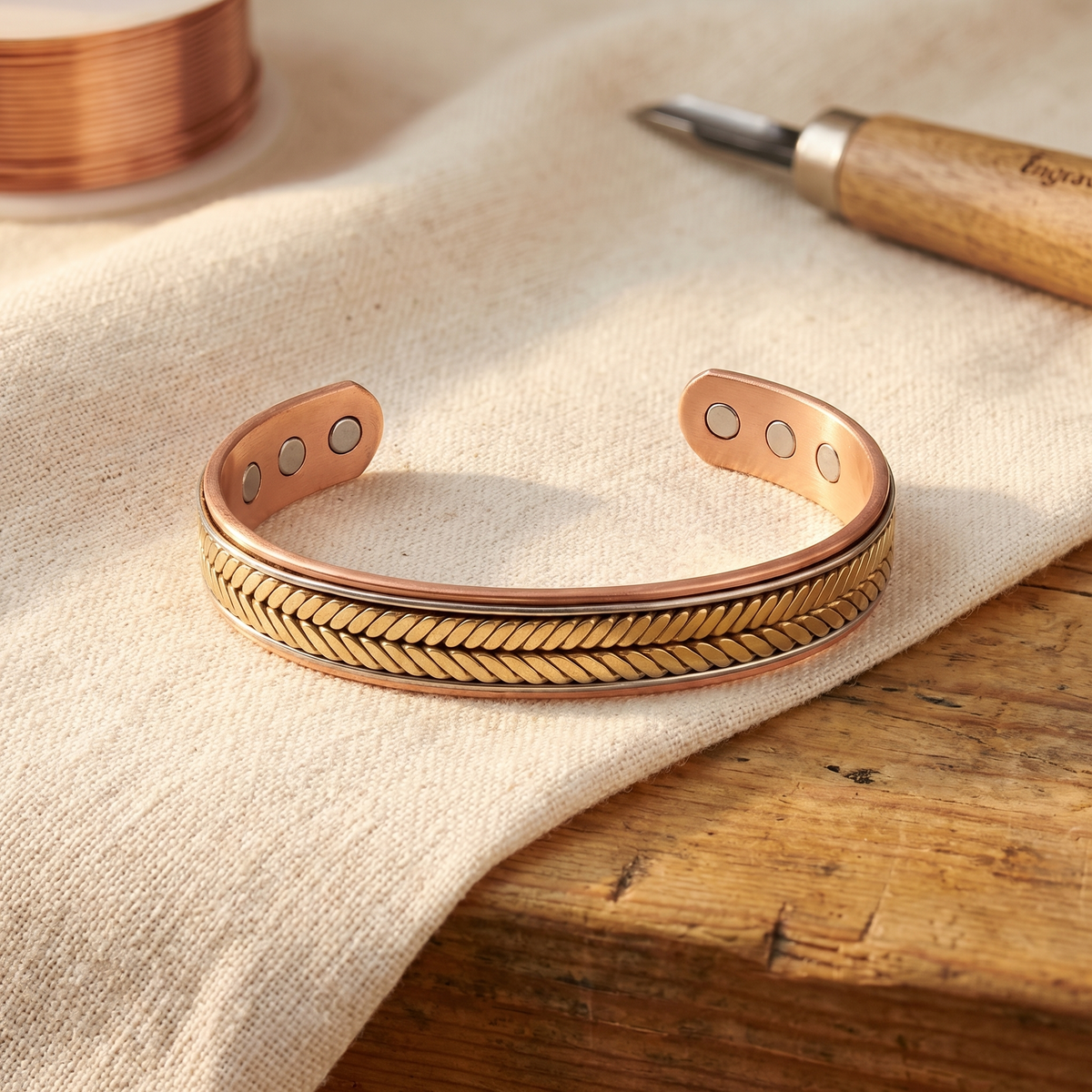 Copper & Spirit Harvest Copper Bracelet