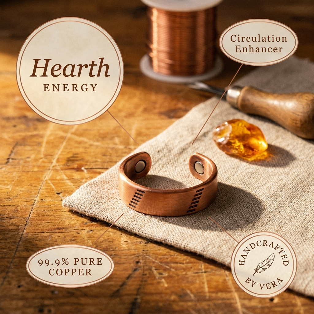 Copper & Spirit Hearth Copper Ring
