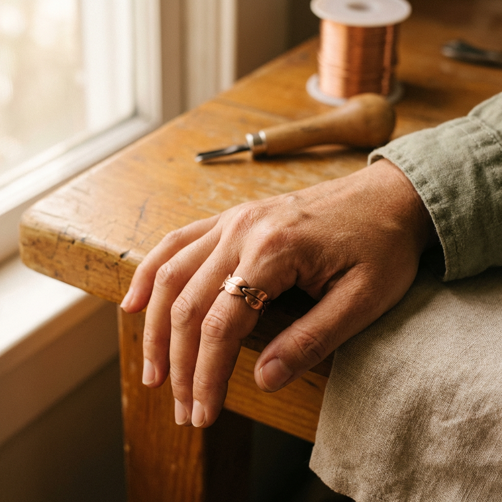 Copper & Spirit Bind Copper Ring