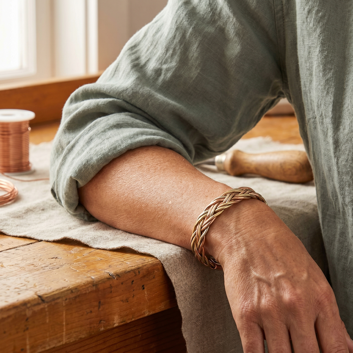 Copper & Spirit Mire Copper Bracelet