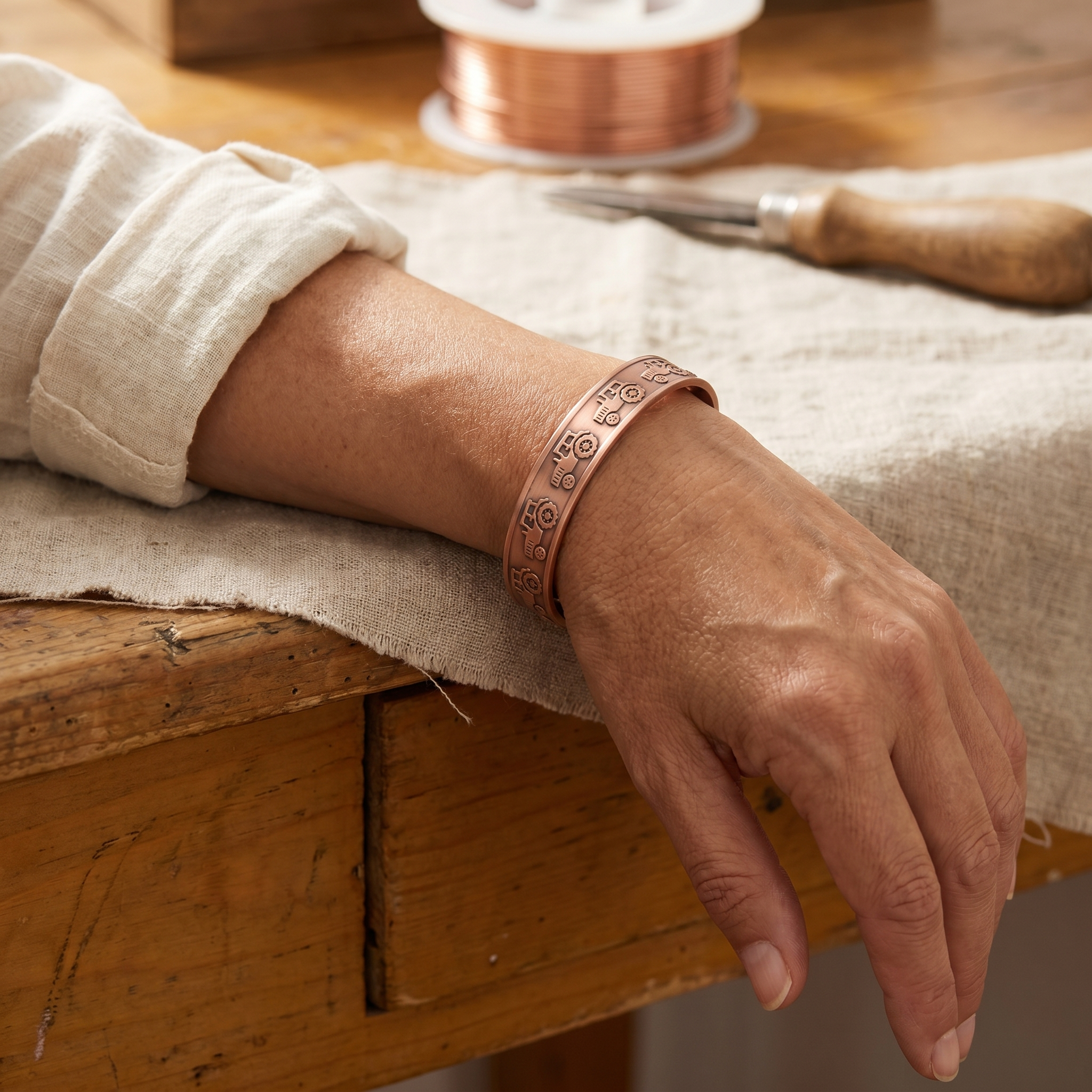 Copper & Spirit Brae Copper Bracelet