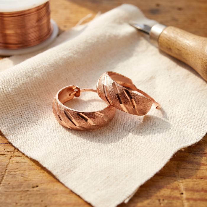 Copper & Spirit Vale Copper Earrings
