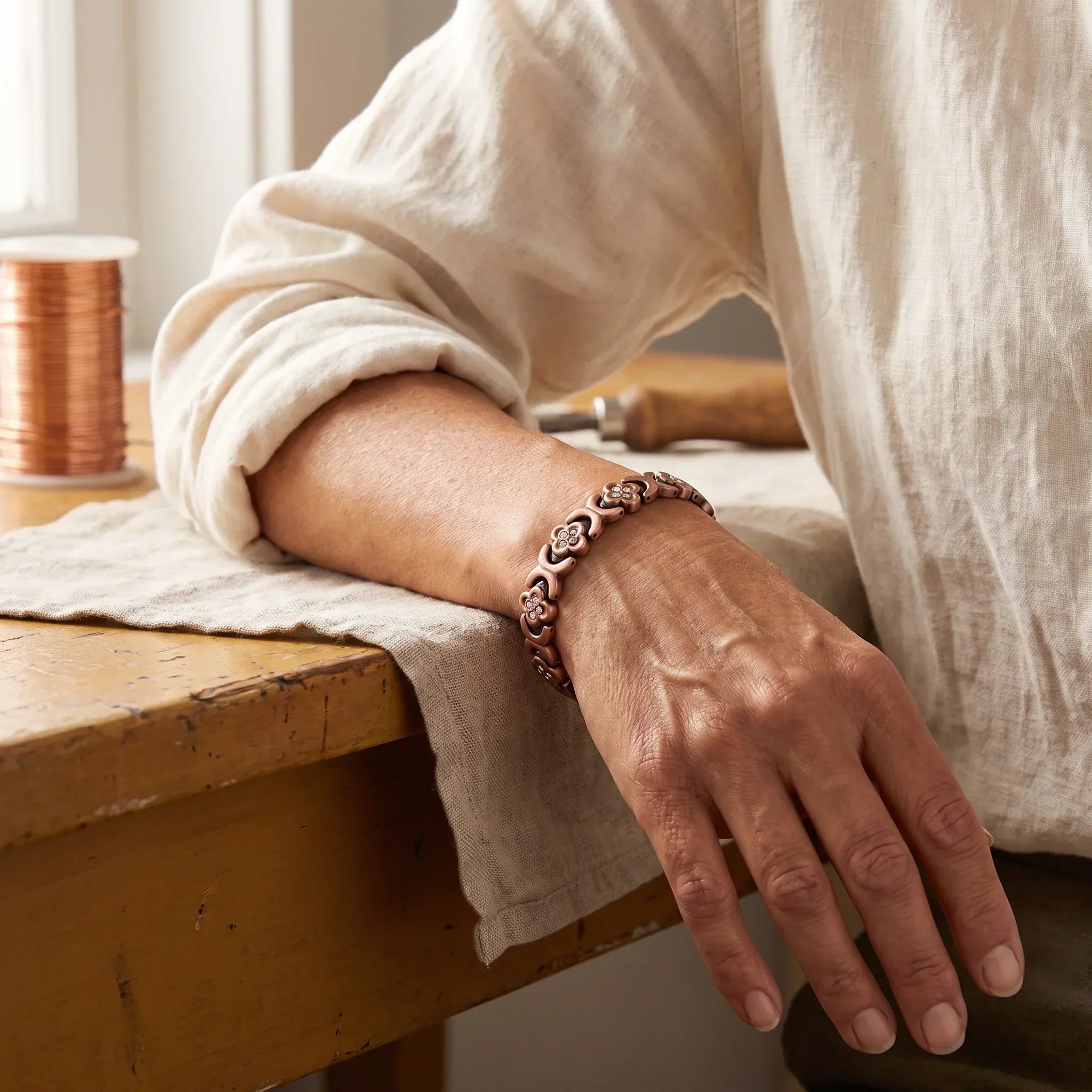 Copper & Spirit Keel Copper Bracelet