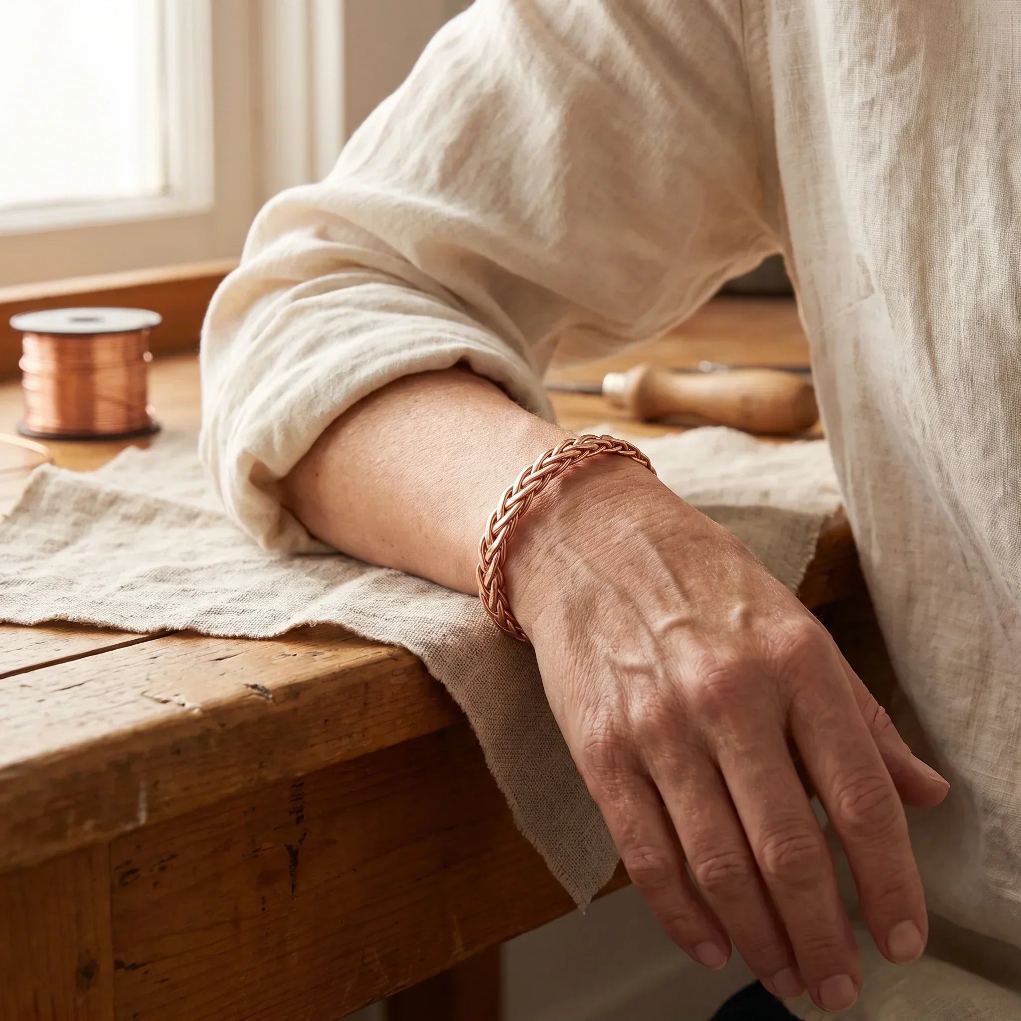Copper & Spirit Bramble Copper Bracelet