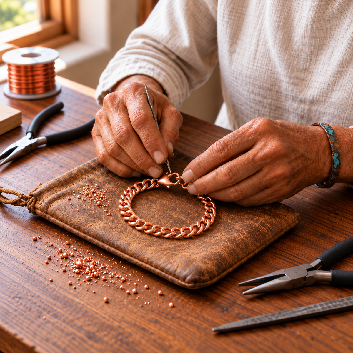 Copper Soul Cuffo Men's Bracelet