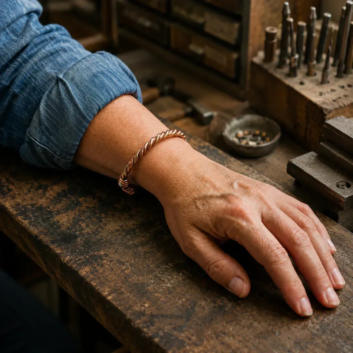 Copper & Spirit River Copper Bracelet
