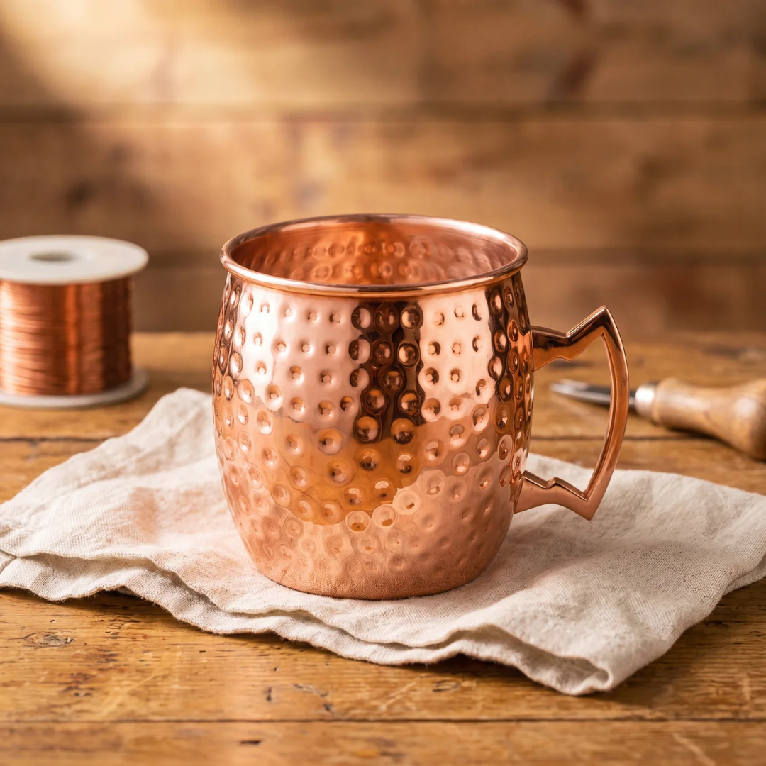 Copper & Spirit Copper Mug 350ml
