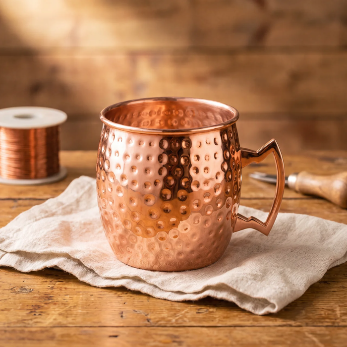 Copper & Spirit Copper Mug 350ml
