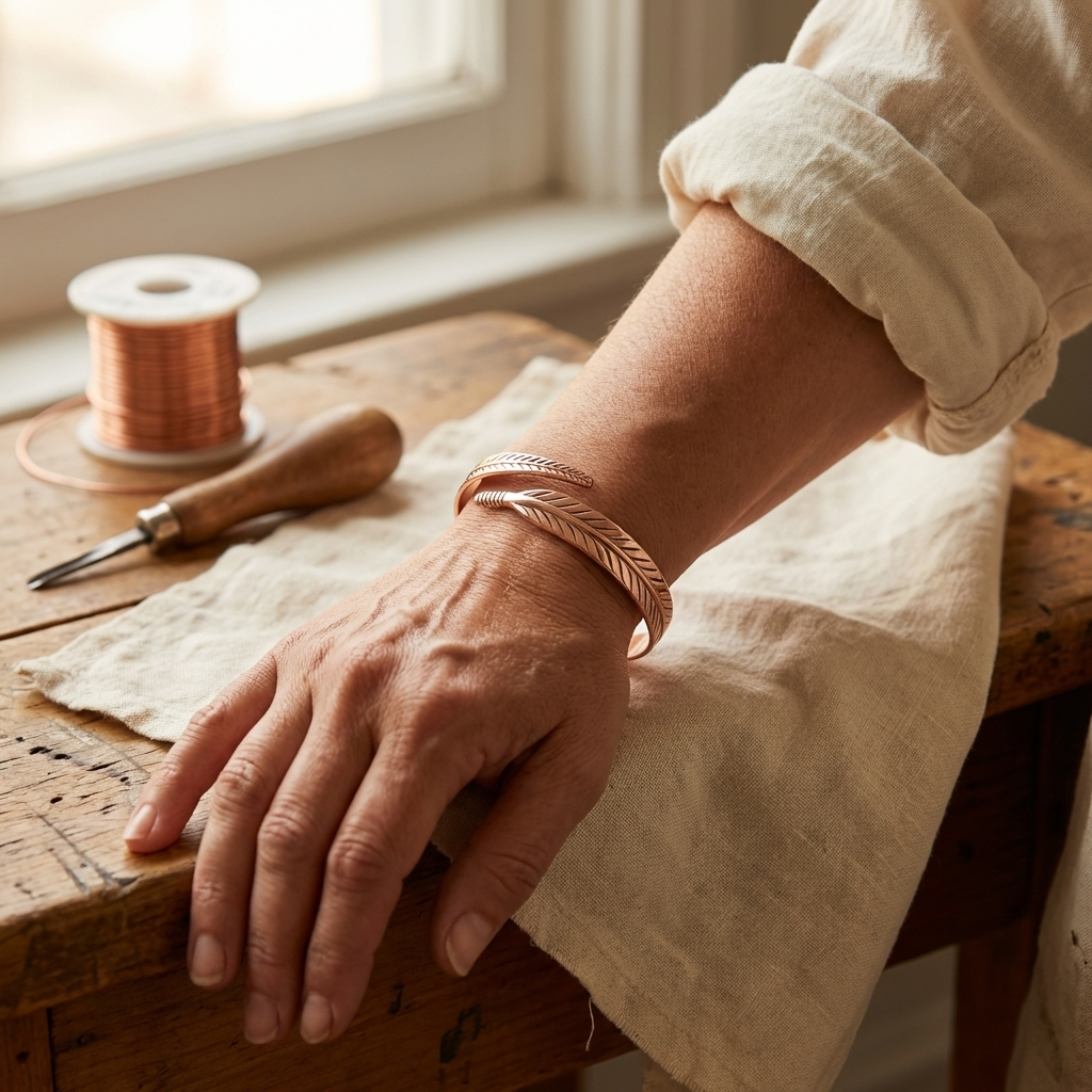 Copper & Spirit Copper Bracelet