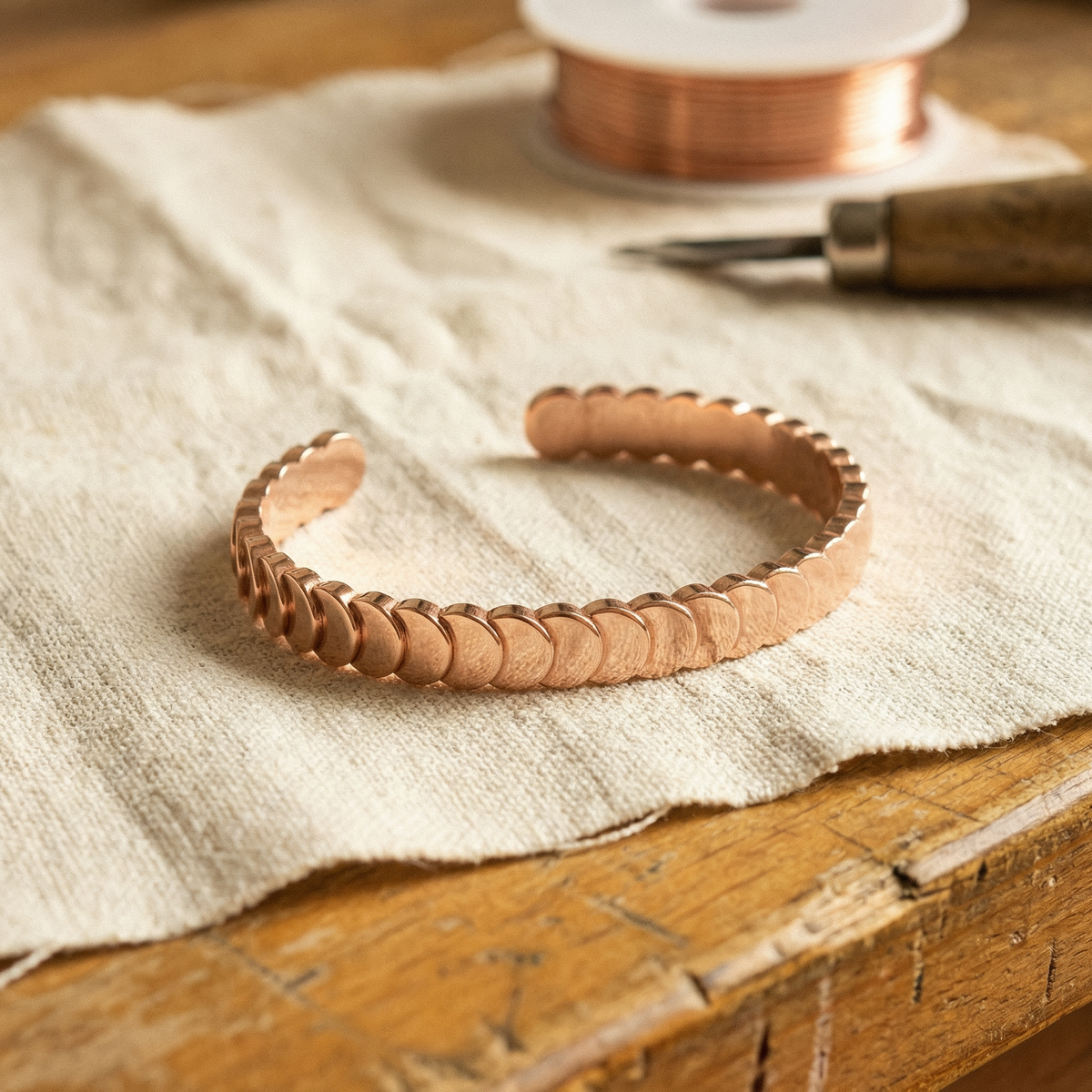 Copper & Spirit Tide Copper Bracelet