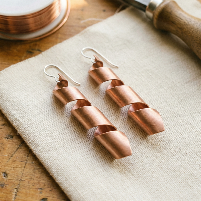 Copper & Spirit Dusk Copper Earrings