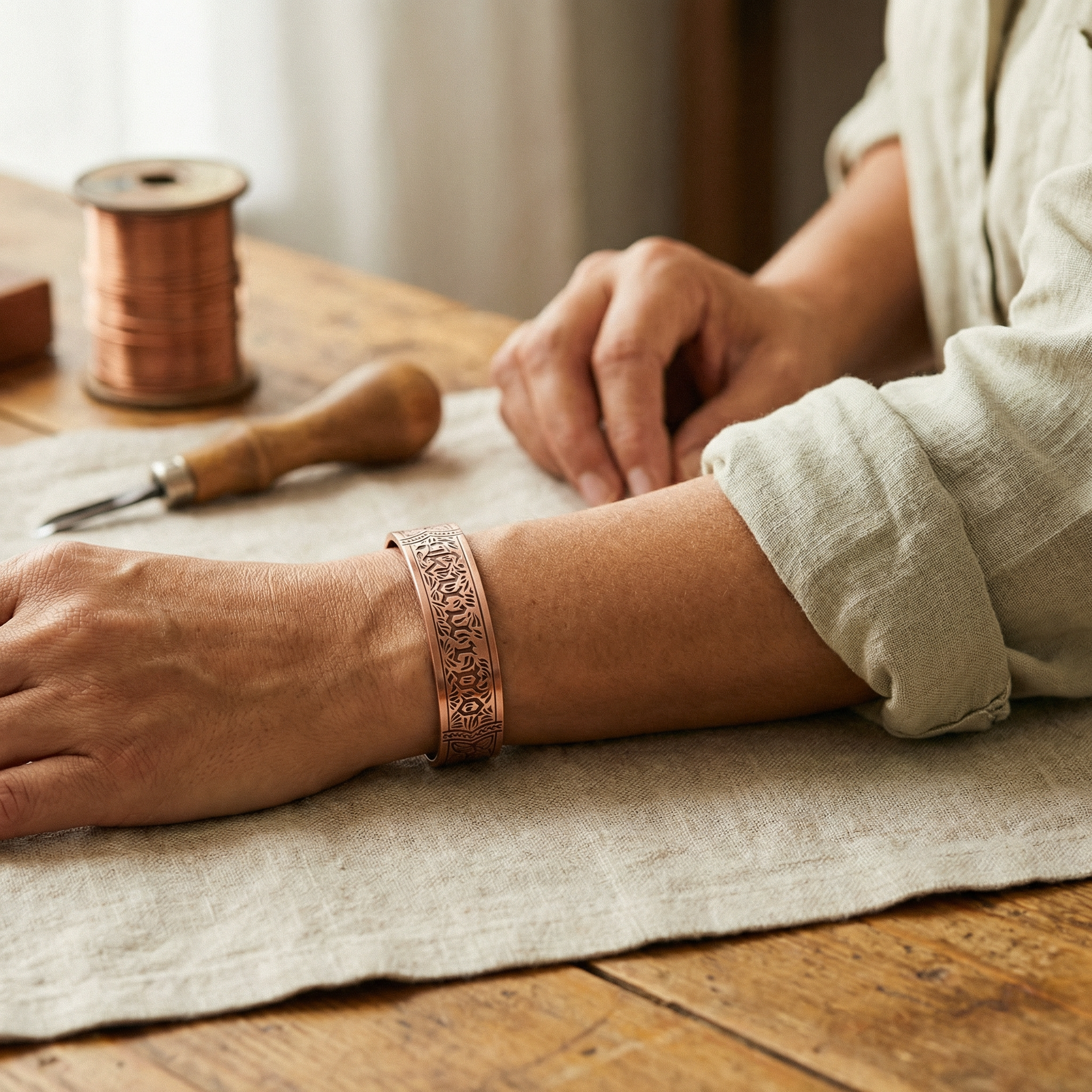 Copper & Spirit Drift Copper Bracelet
