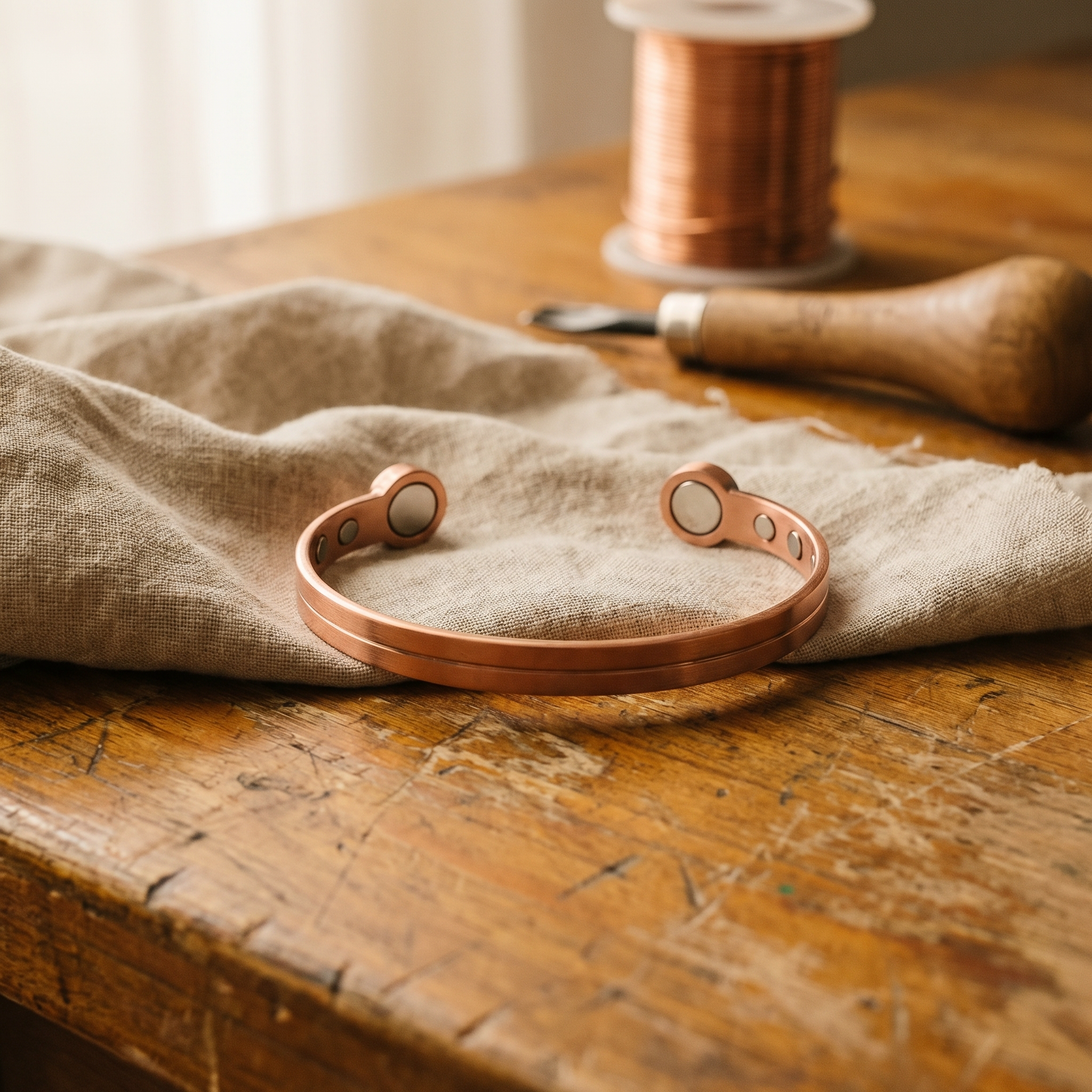 Copper & Spirit Wick Copper Bracelet