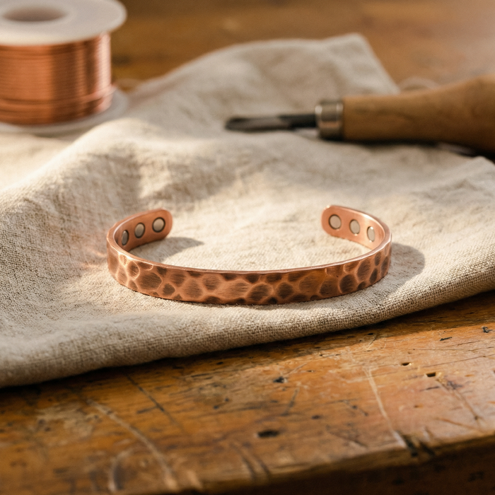Copper & Spirit Furrow Copper Bracelet