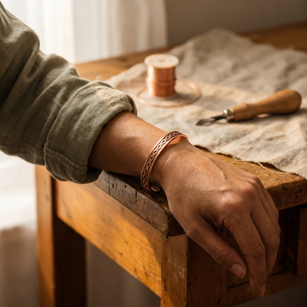 Copper & Spirit Current Copper Bracelet