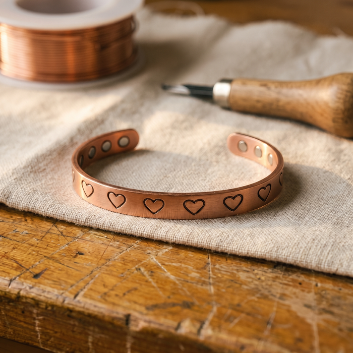 Copper & Spirit Hearth Copper Bracelet