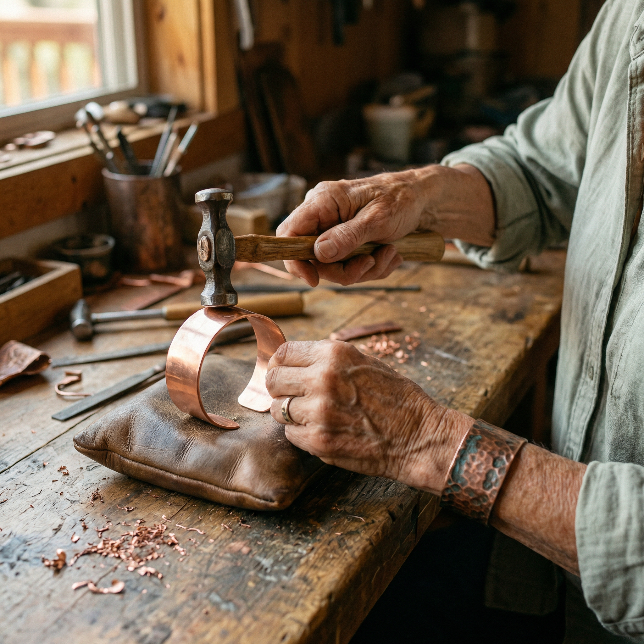 Copper & Spirit Hearth Copper Ring