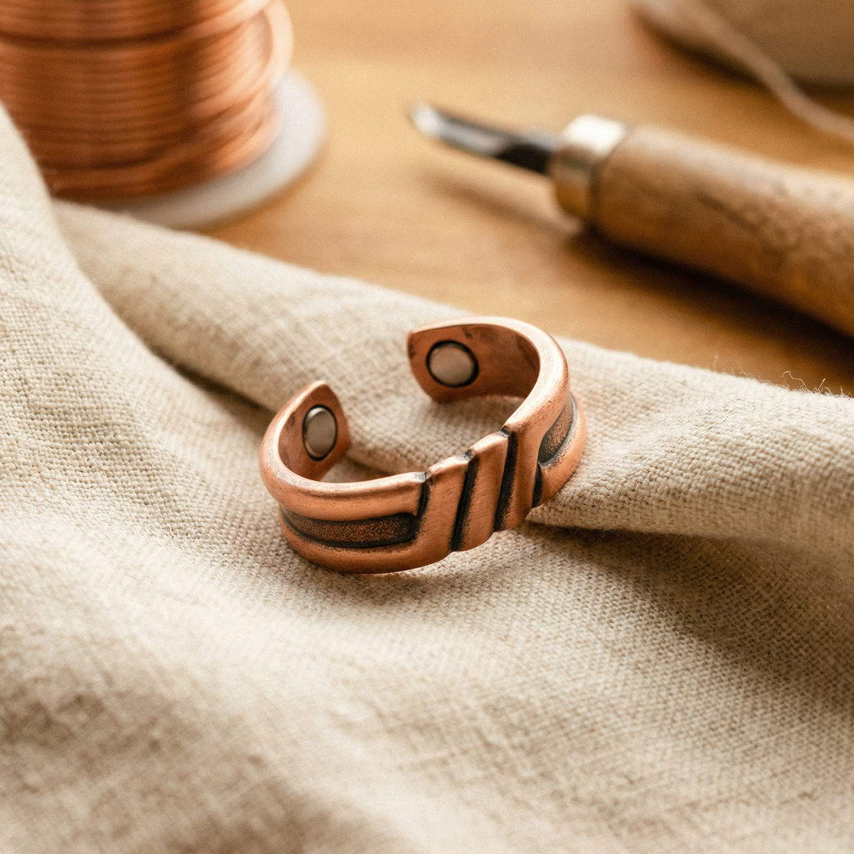 Copper & Spirit Peat Copper Ring