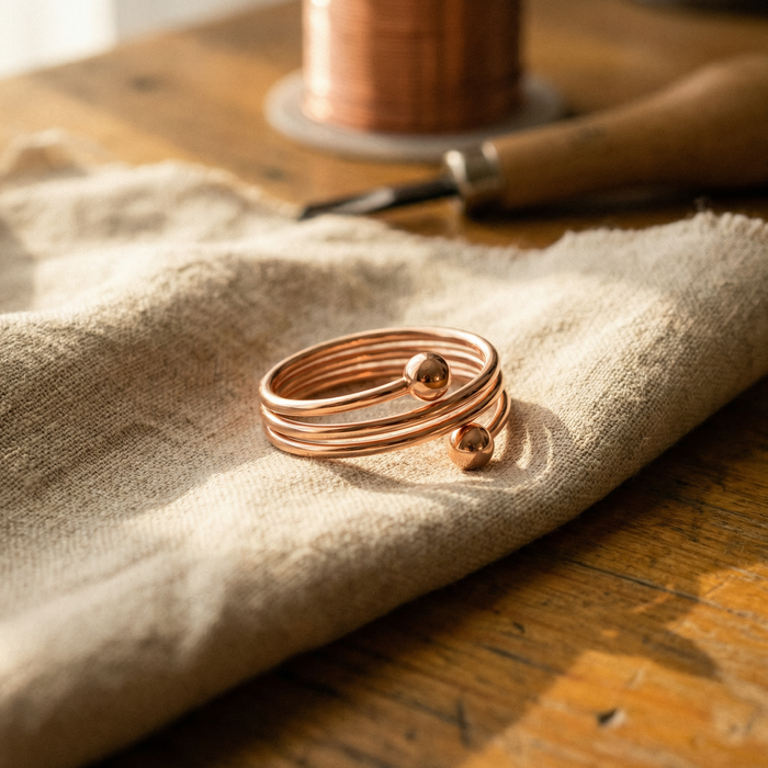 Copper & Spirit Silt Copper Ring