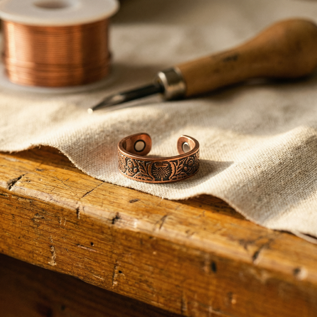 Copper & Spirit Bole Copper Ring