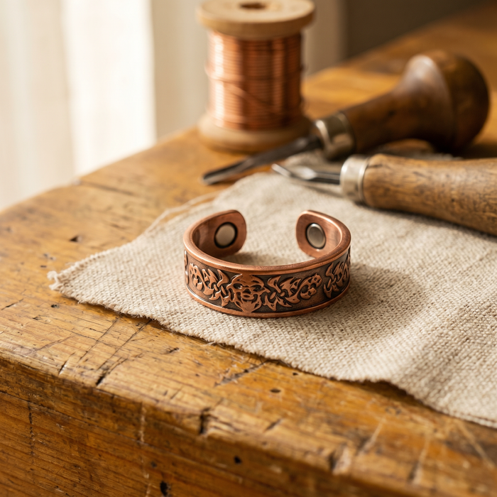 Copper & Spirit Clag Copper Ring