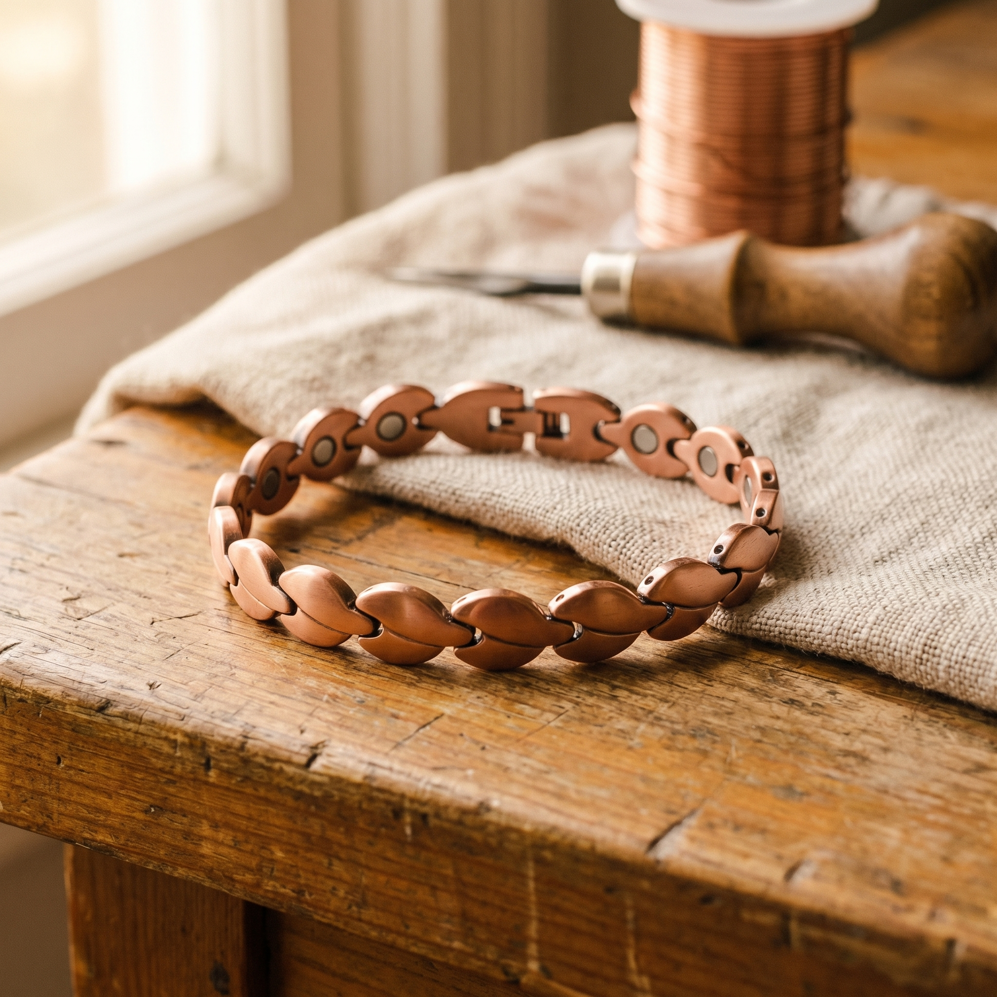 Copper & Spirit Marsh Copper Anklet
