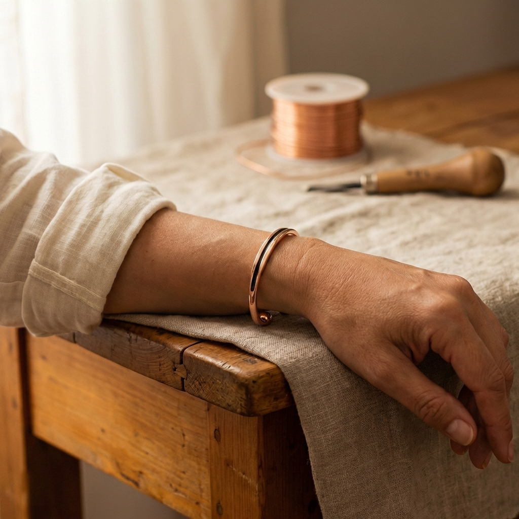 Copper & Spirit Vein Copper Bracelet