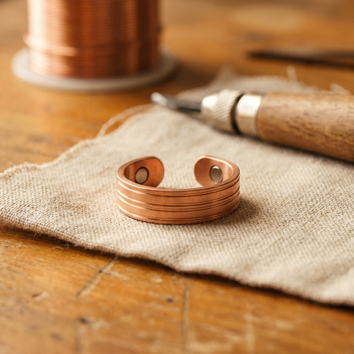 Copper & Spirit Band Copper Ring