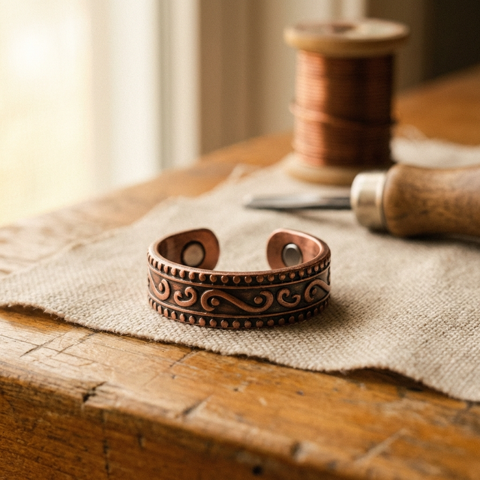 Copper & Spirit Fern Copper Ring