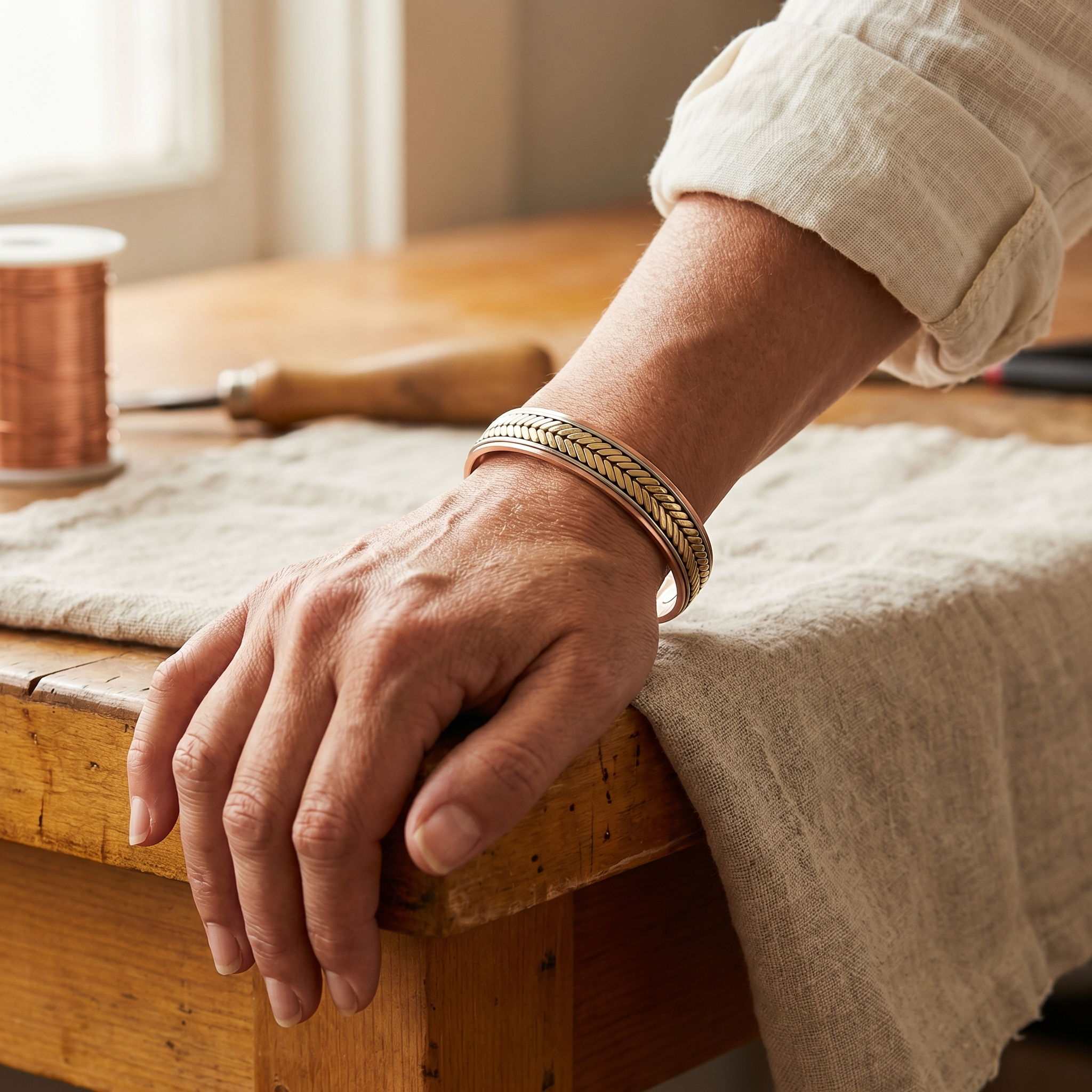 Copper & Spirit Harvest Copper Bracelet