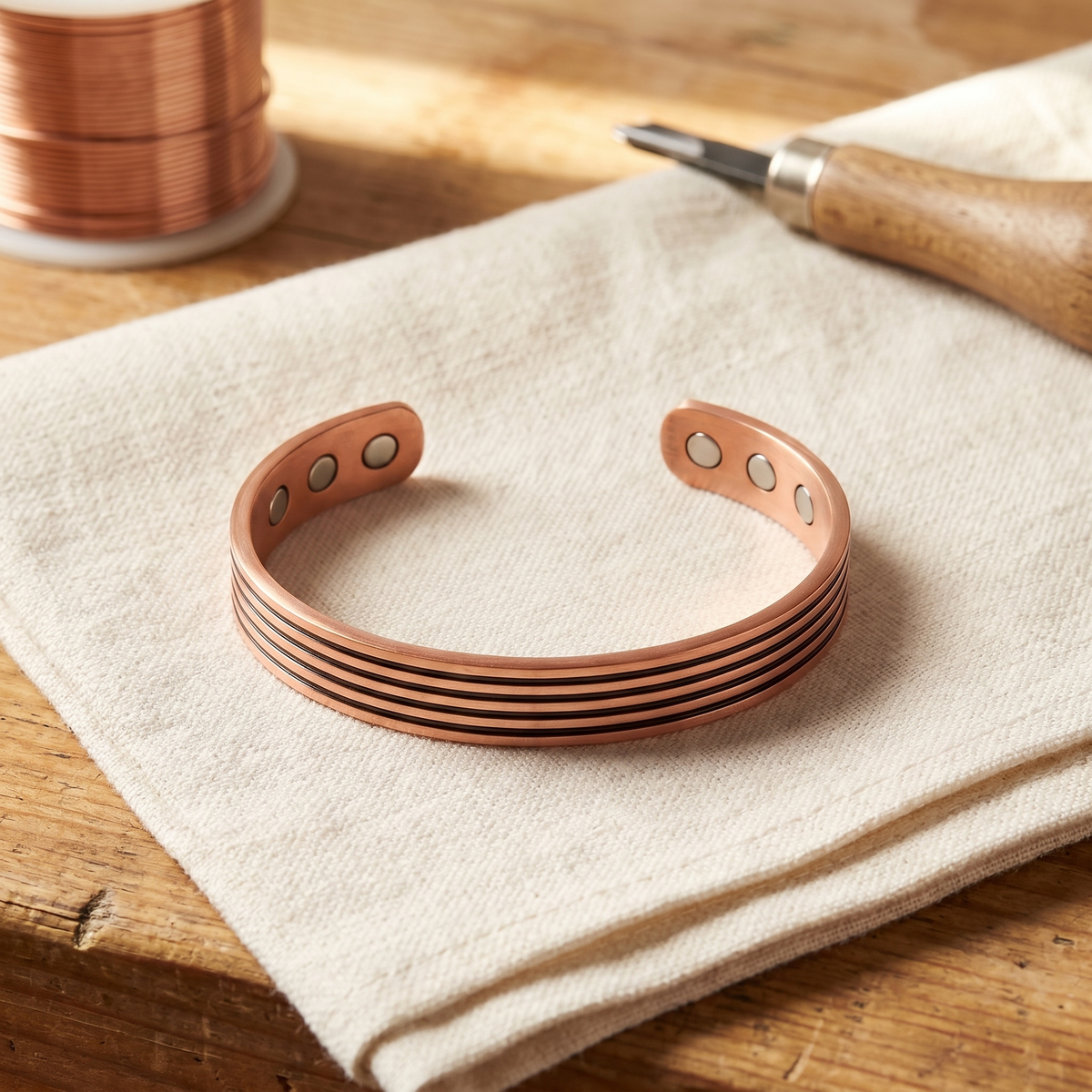 Copper & Spirit Sage Copper Bracelet