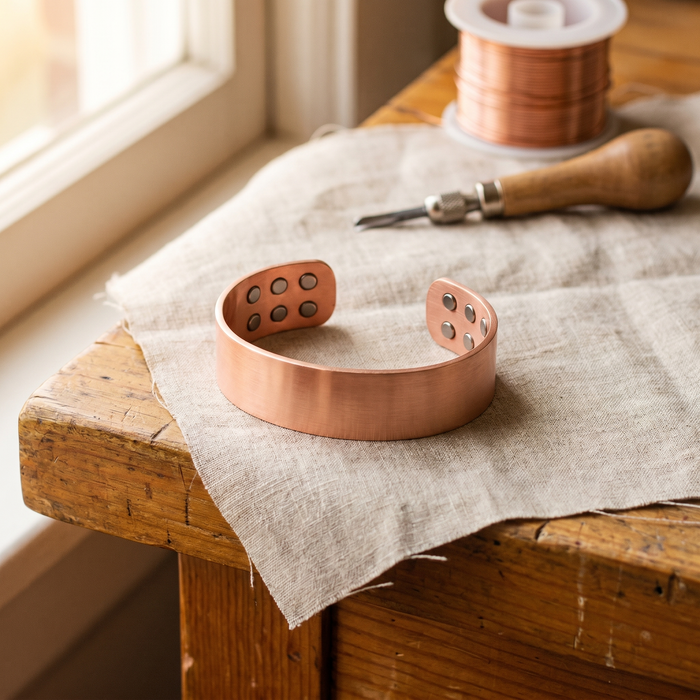 Copper & Spirit Anvil Copper Bracelet