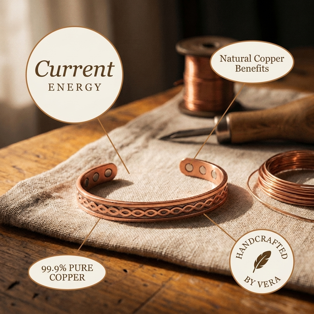 Copper & Spirit Current Copper Bracelet