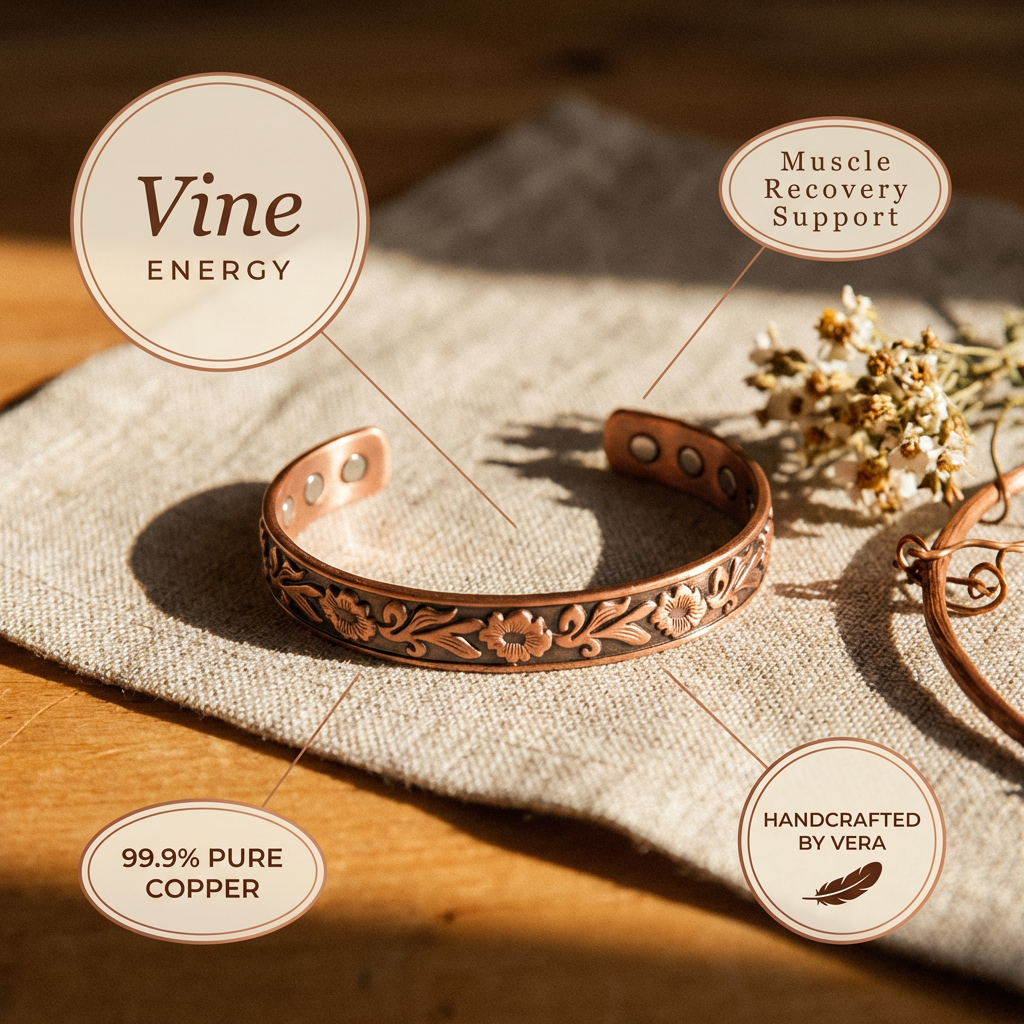 Copper & Spirit Vine Copper Bracelet