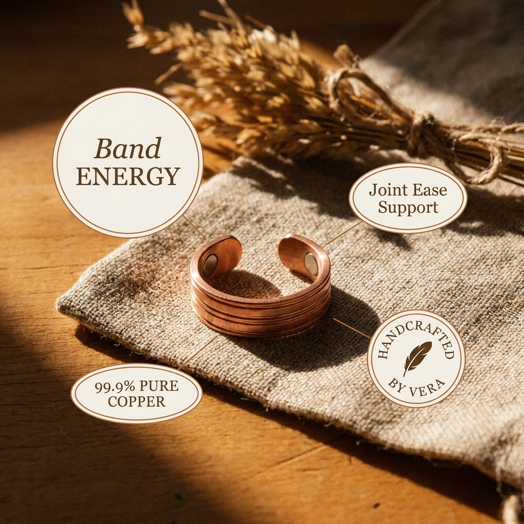 Copper & Spirit Band Copper Ring