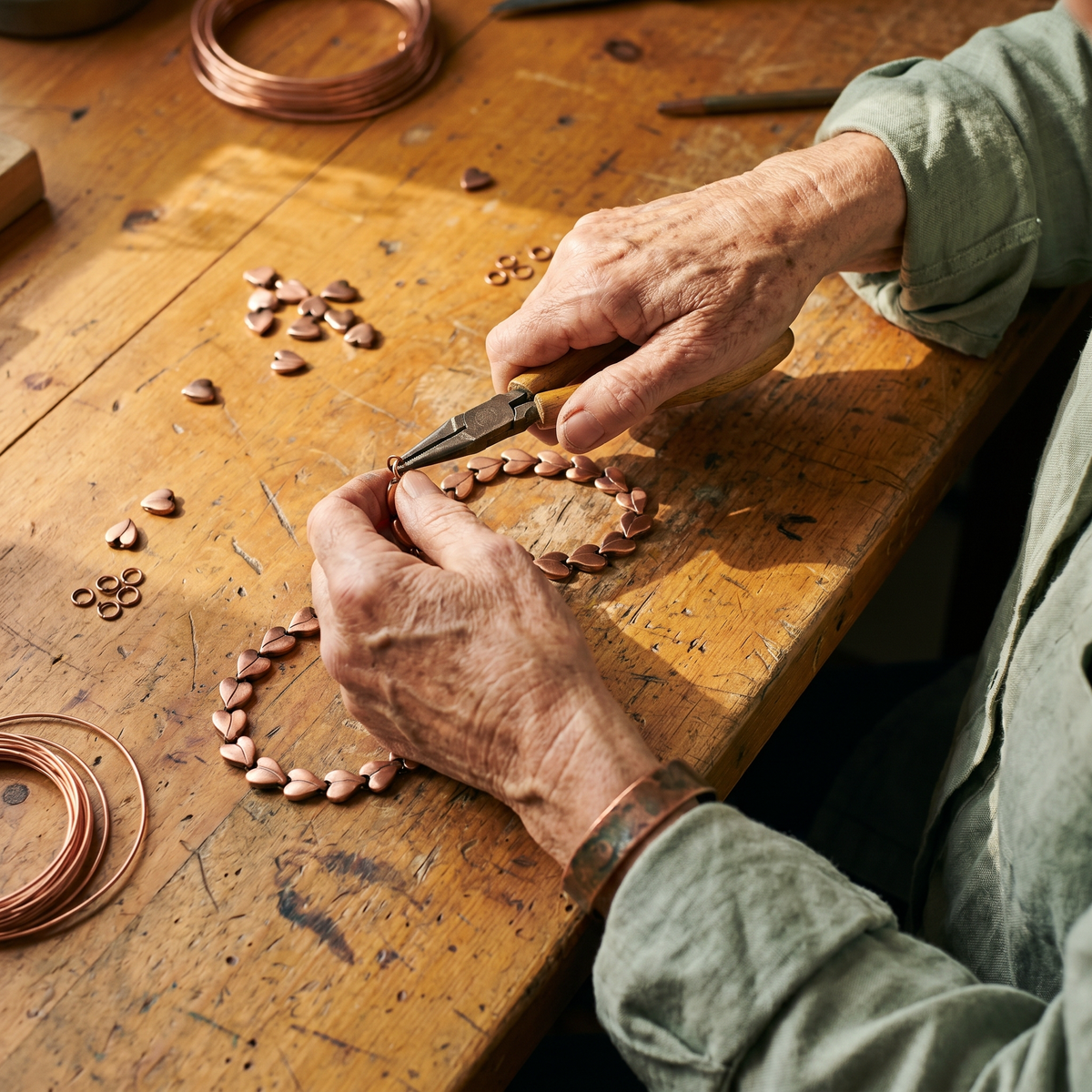 Copper & Spirit  Briar Copper Necklace