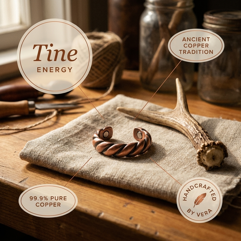 Copper & Spirit Tine Copper Ring