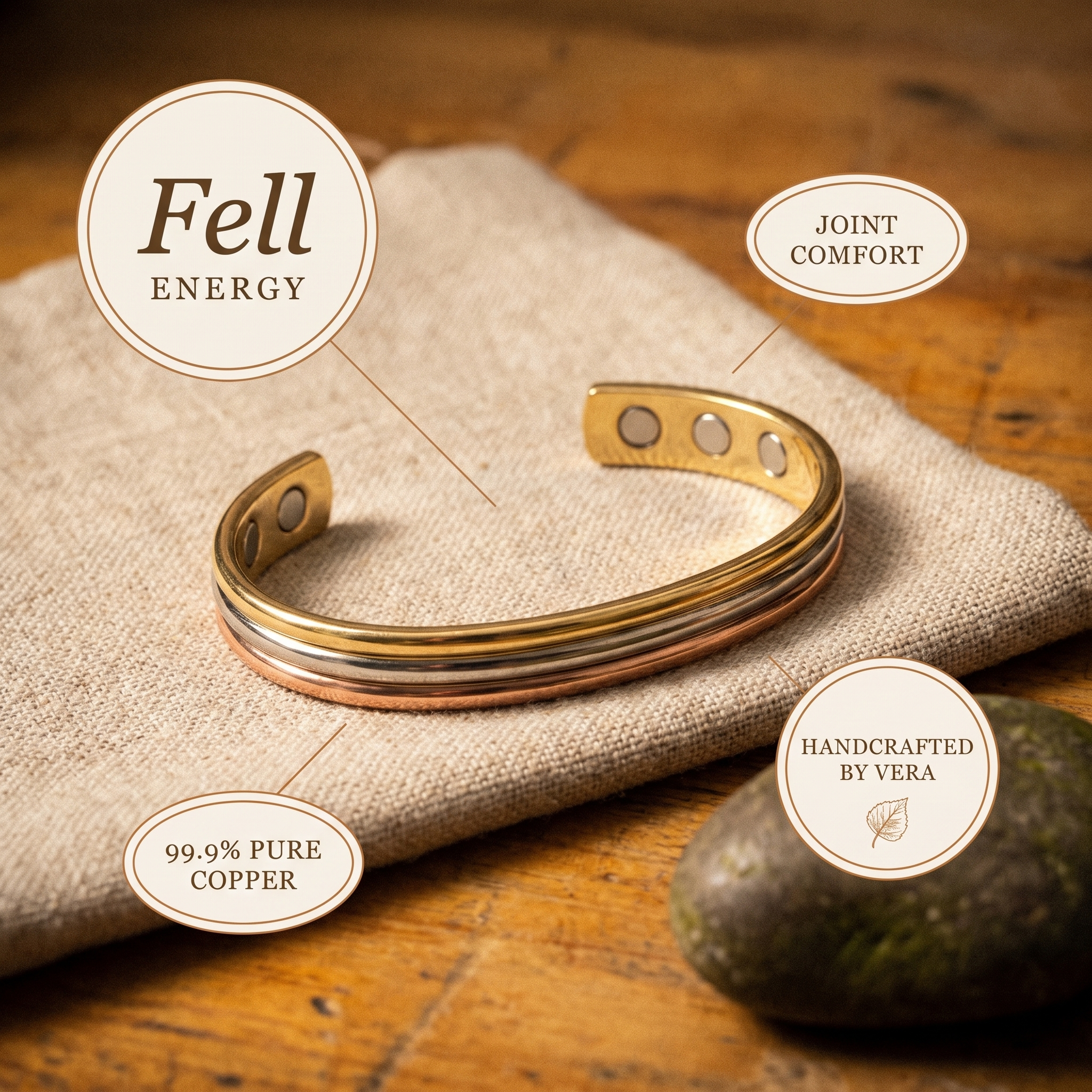 Copper & Spirit Fell Copper Bracelet
