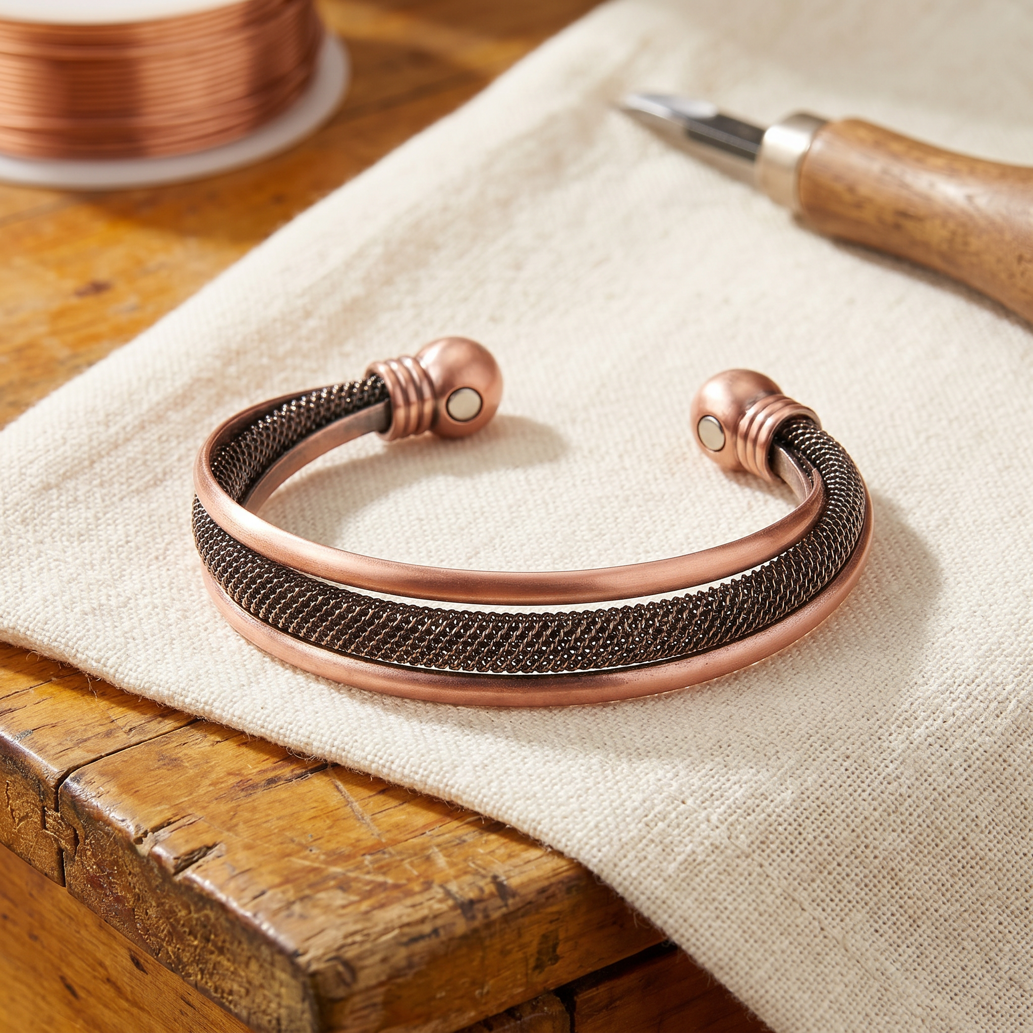 Copper & Spirit Cairn Copper Bracelet
