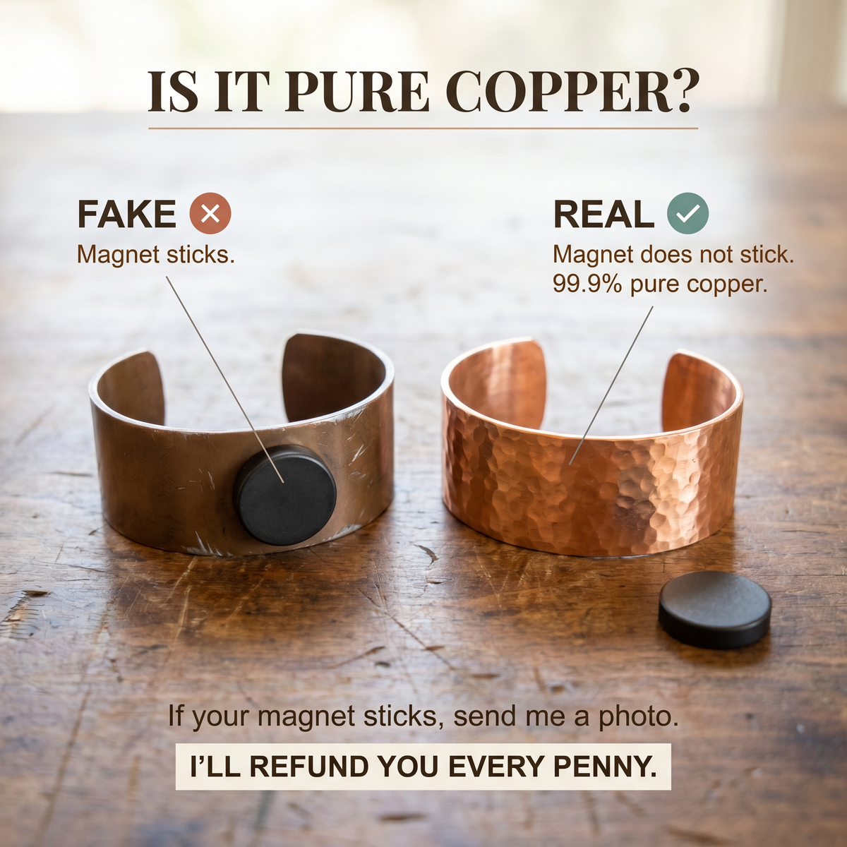 Copper & Spirit Drift Copper Bracelet