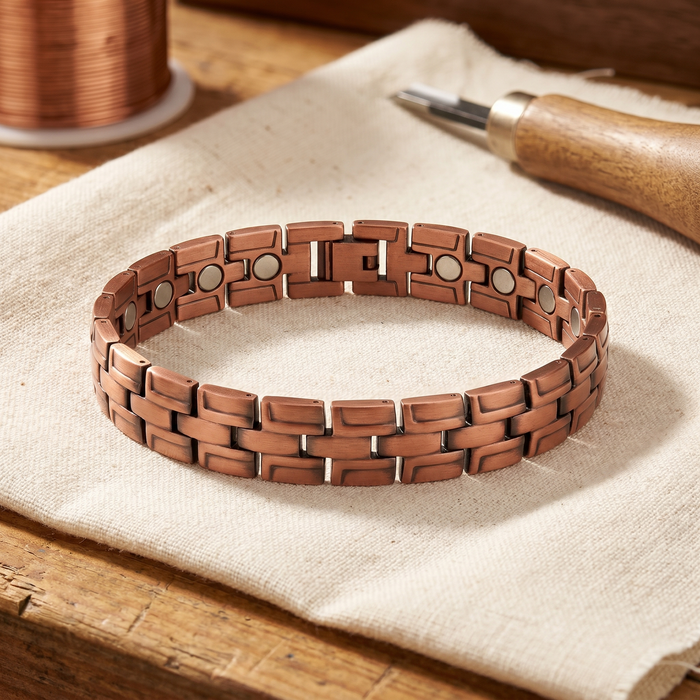 Copper & Spirit Gorse Men's Copper Bracelet