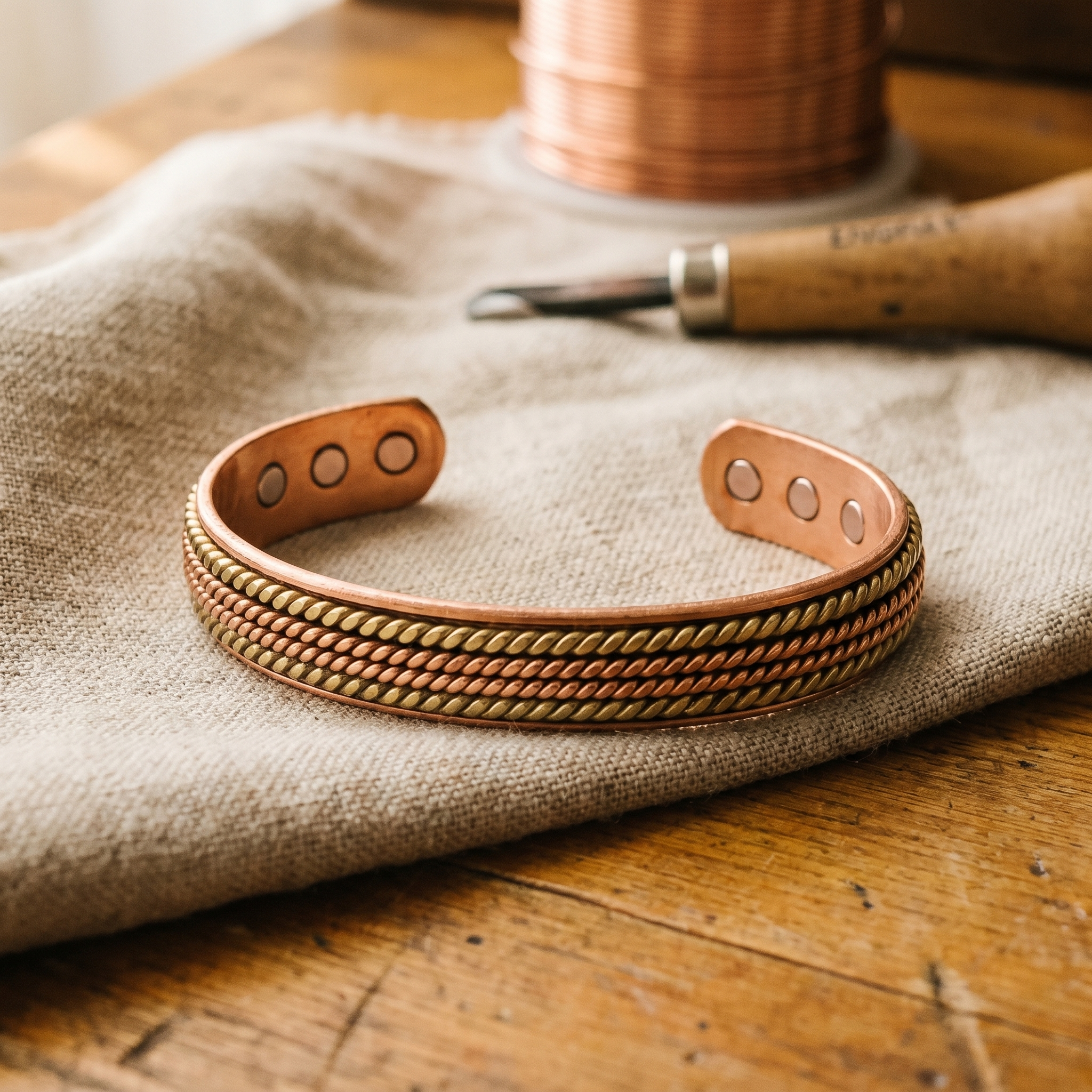 Copper & Spirit Forge Copper Bracelet