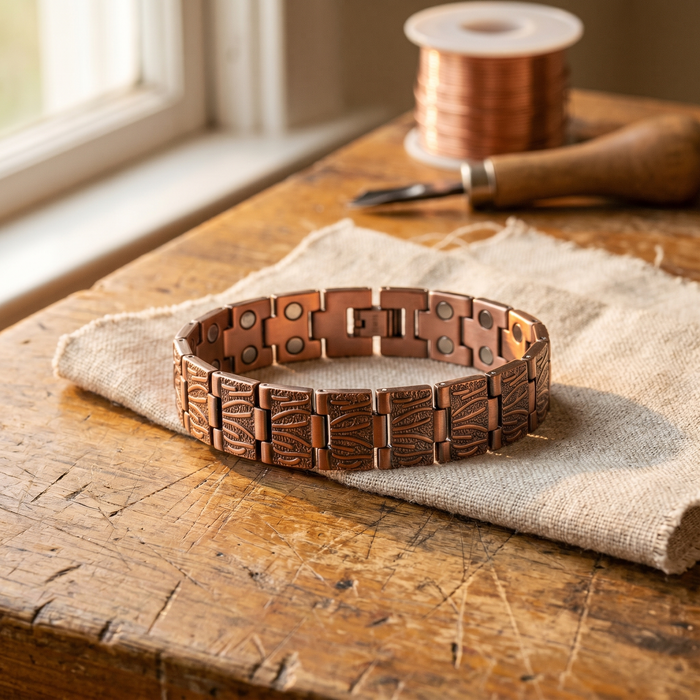Copper & Spirit Grit Men's Copper Bracelet