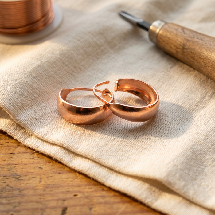 Copper & Spirit Dell Copper Earrings