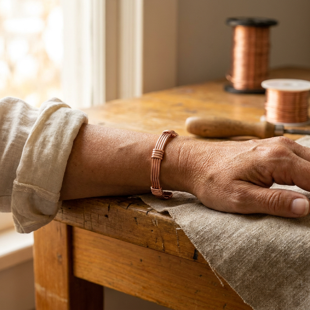 Copper & Spirit Sere Copper Bracelet